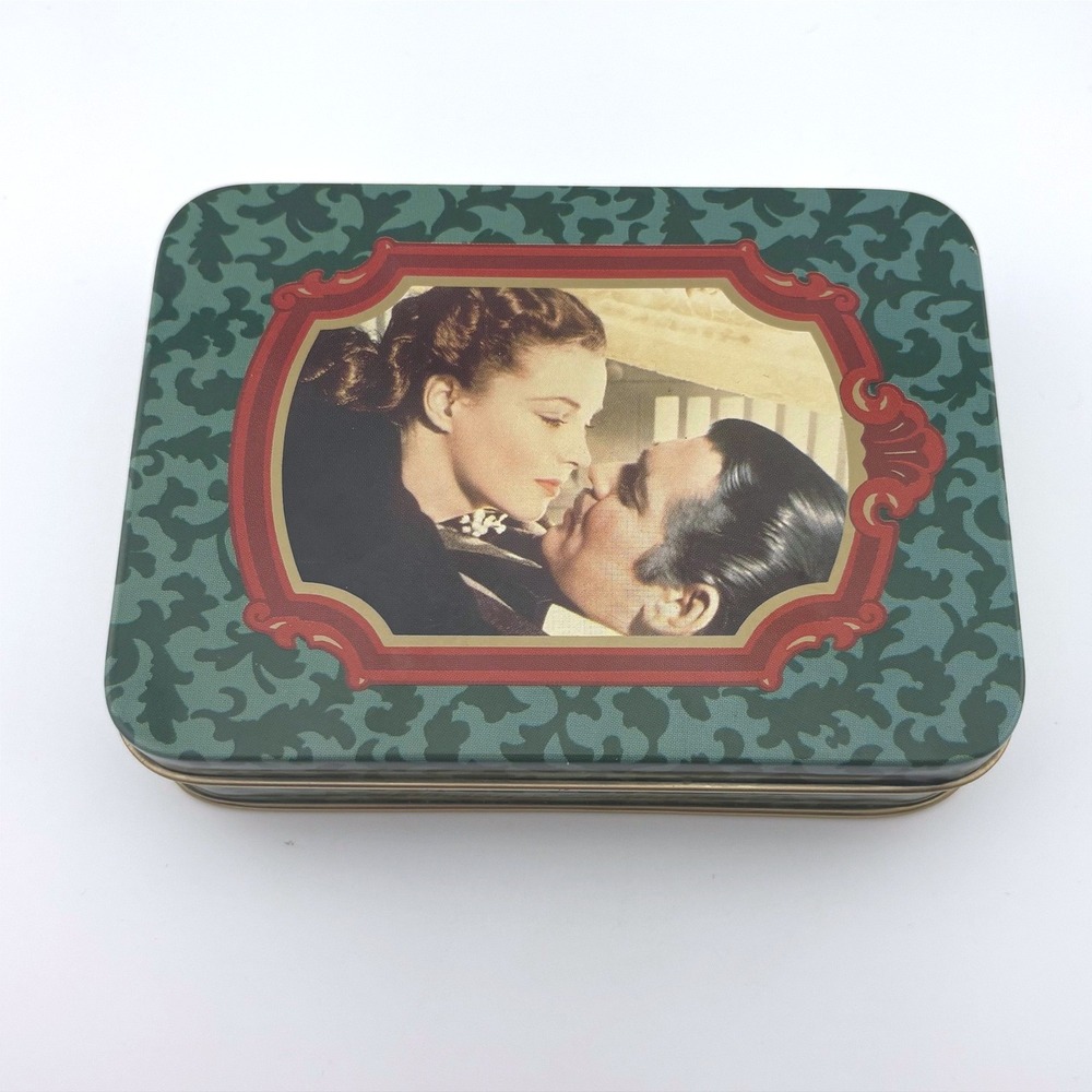 Gone with the Wind Playing Cards Tin Set 1989 Heirloom Tradition New in Box